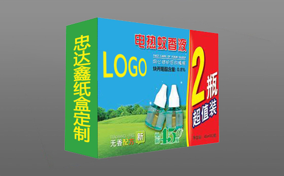 驅蚊液包裝盒