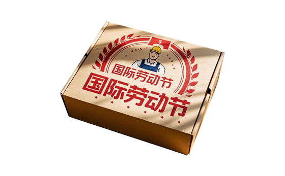 包裝盒與勞動節的文化符號傳遞和社會價值表達與消費場景契合(圖1)